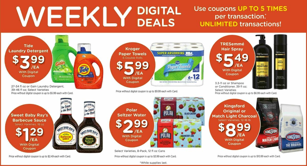 Fry's Food Weekly Ad from July 1