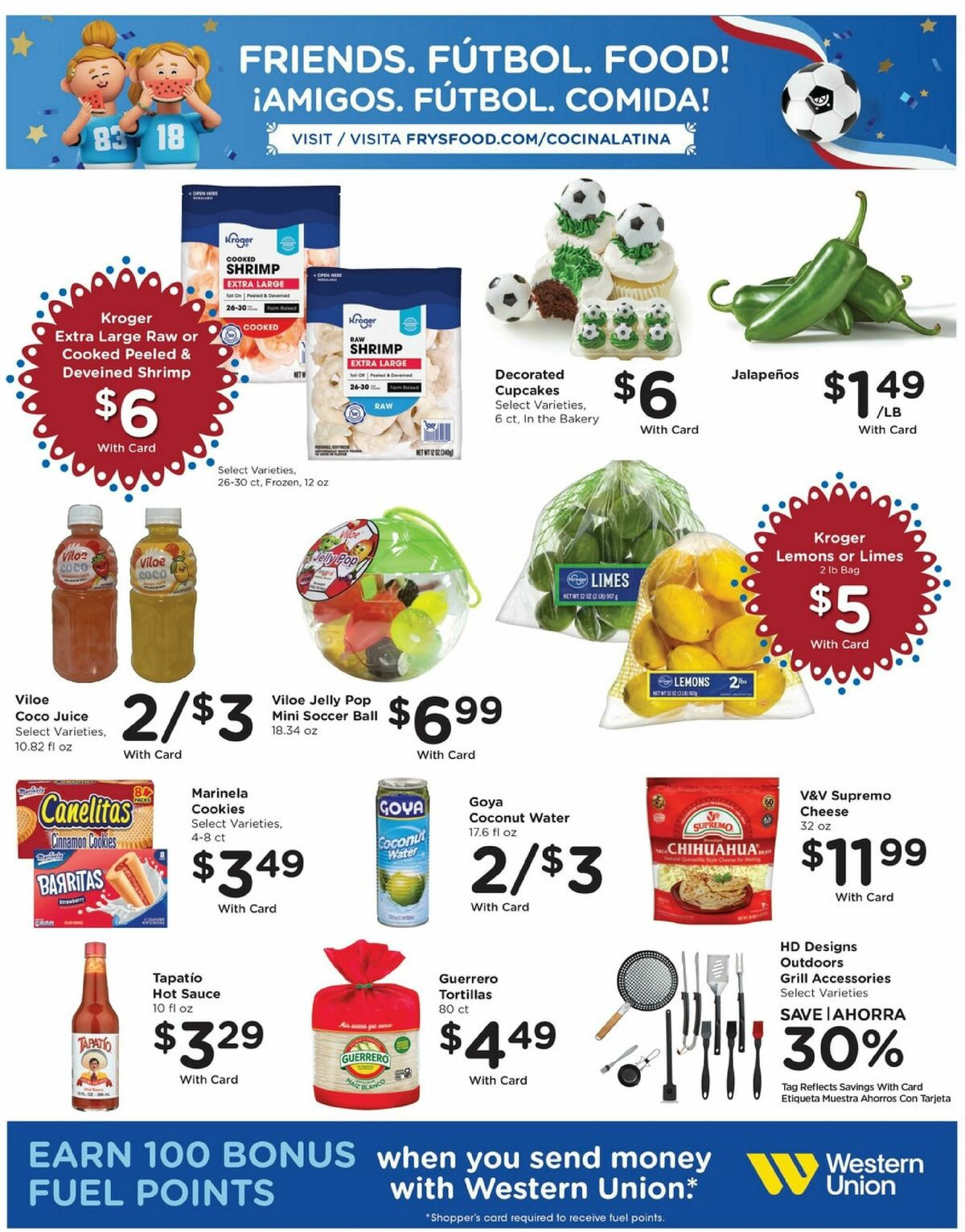 Fry's Food Weekly Ad from July 8