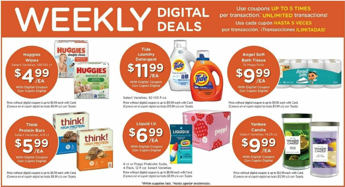 Fry's Food Weekly Ad from July 8