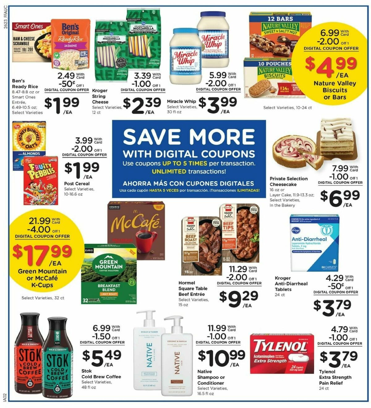 Fry's Food Weekly Ad from July 8