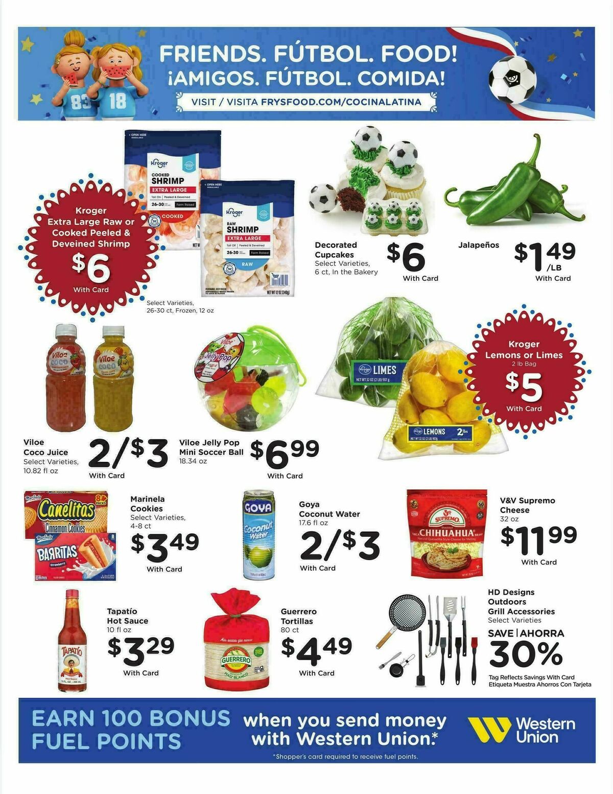 Fry's Food Weekly Ad from July 15