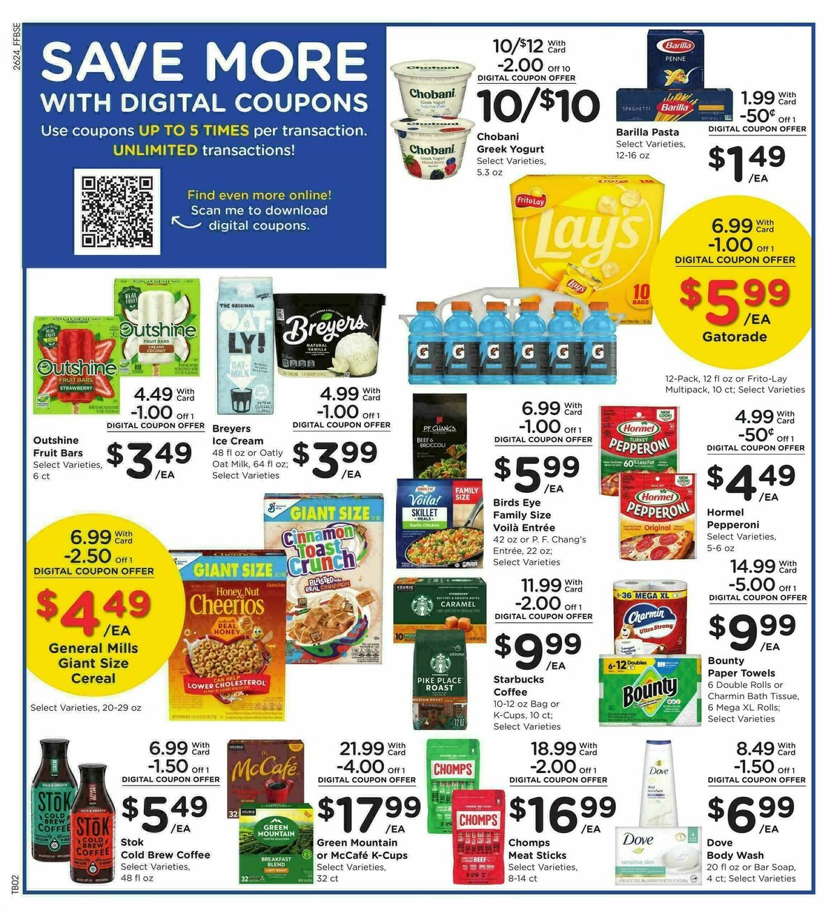 Fry's Food Weekly Ad from July 15