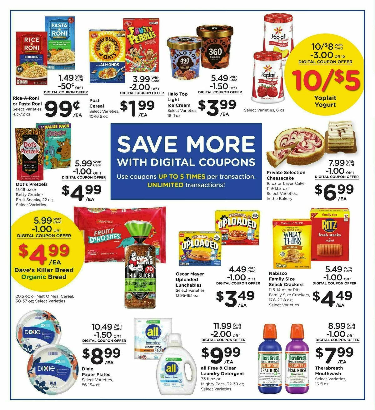Fry's Food Weekly Ad from July 15