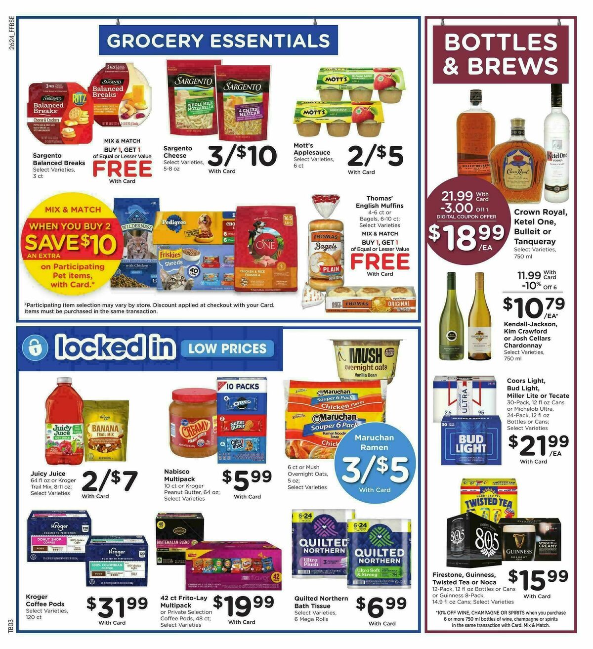 Fry's Food Weekly Ad from July 15