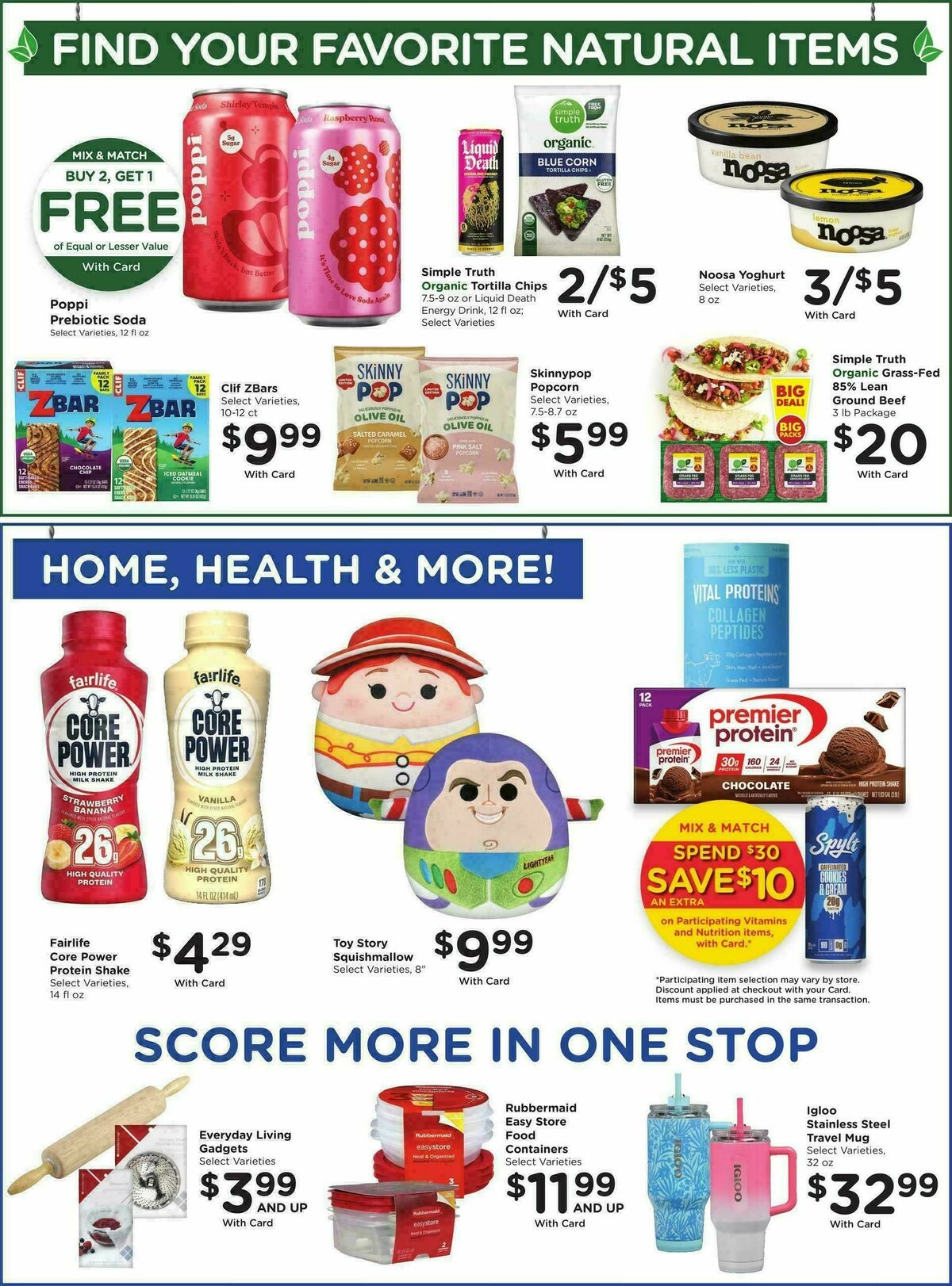 Fry's Food Weekly Ad from July 15
