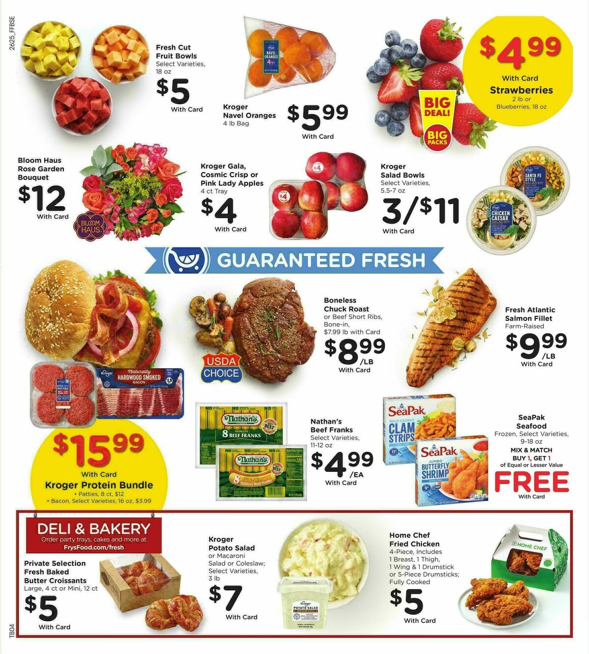 Fry's Food Weekly Ad from July 22