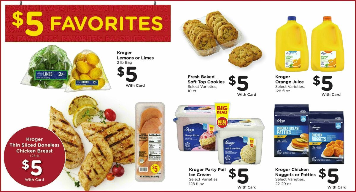 Fry's Food Weekly Ad from July 22