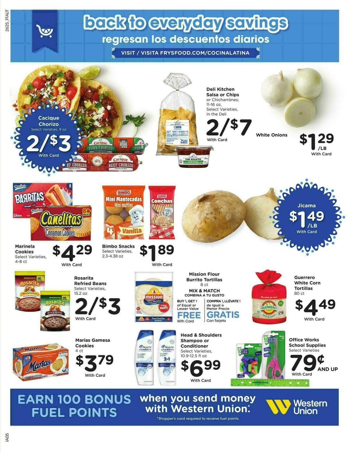 Fry's Food Weekly Ad from July 22