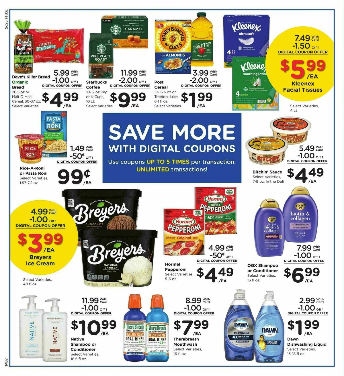 Fry's Food Weekly Ad from July 22