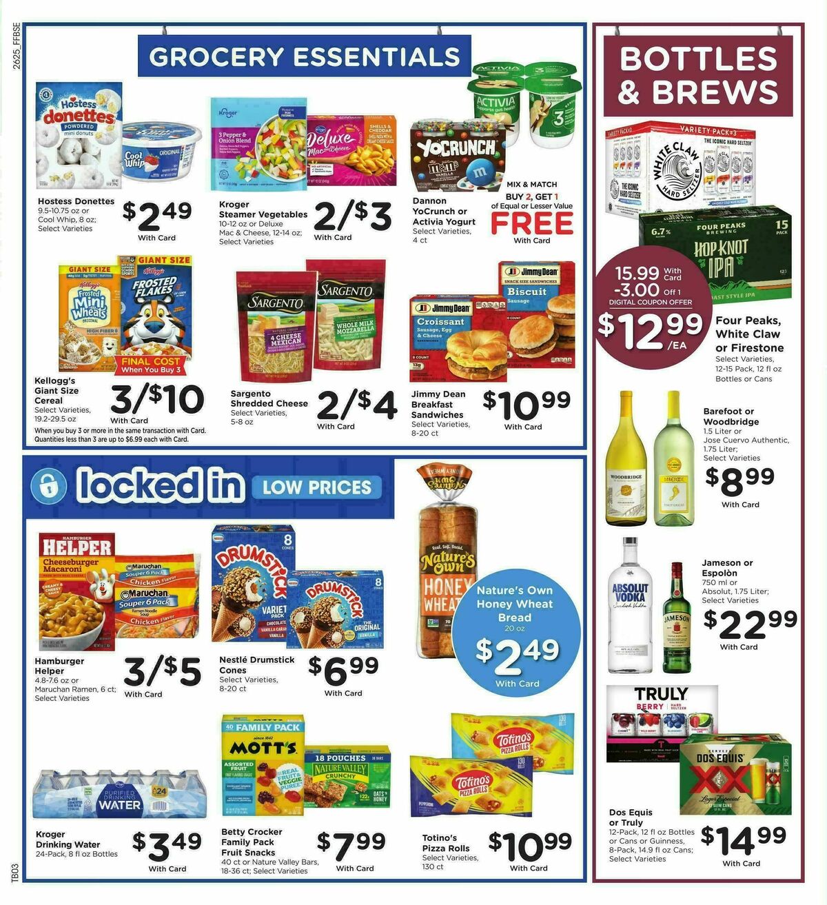 Fry's Food Weekly Ad from July 22