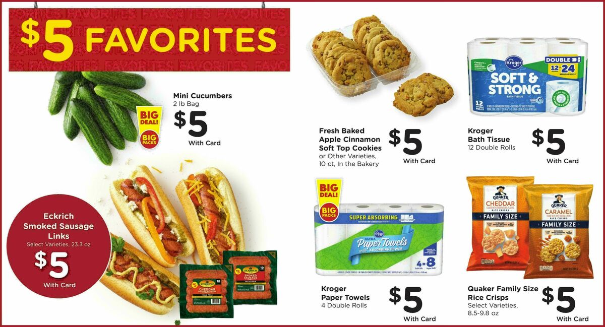 Fry's Food Weekly Ad from July 29