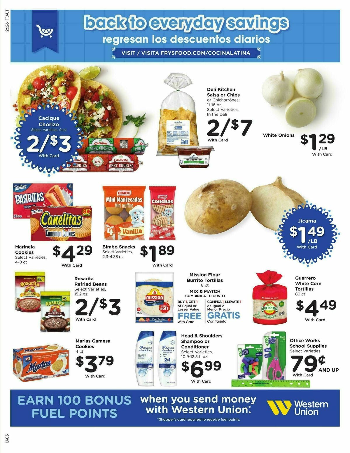 Fry's Food Weekly Ad from July 29
