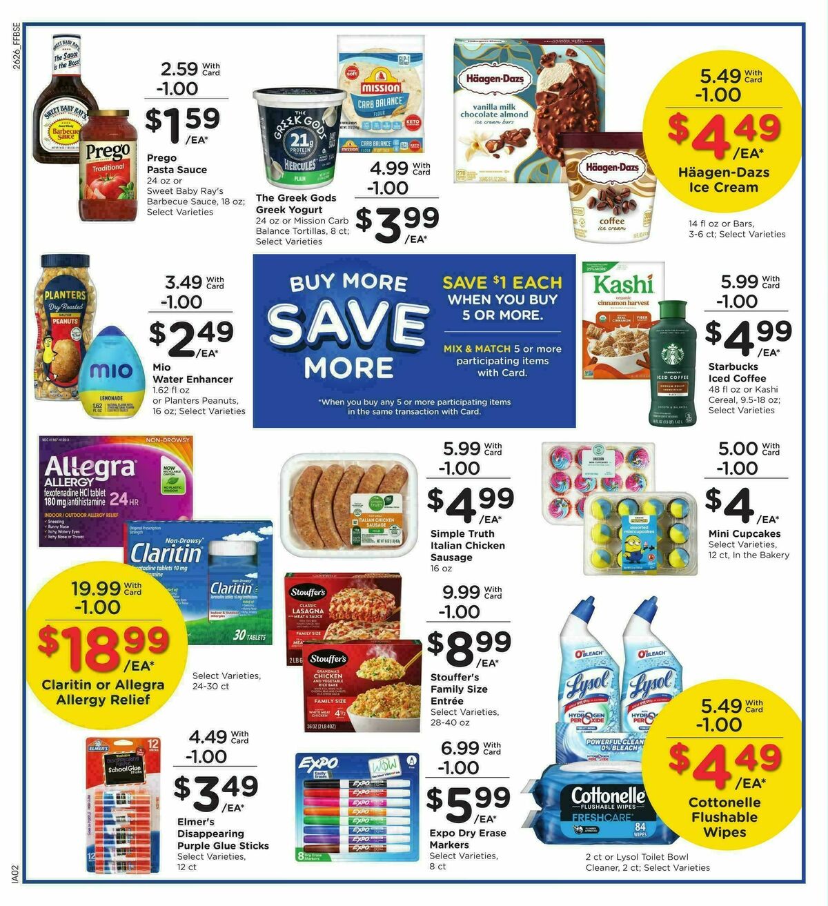 Fry's Food Weekly Ad from July 29