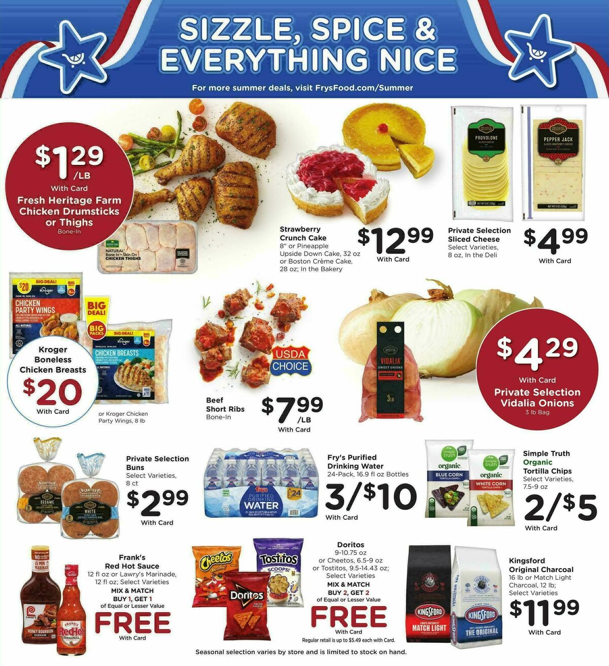 Fry's Food Weekly Ad from August 5