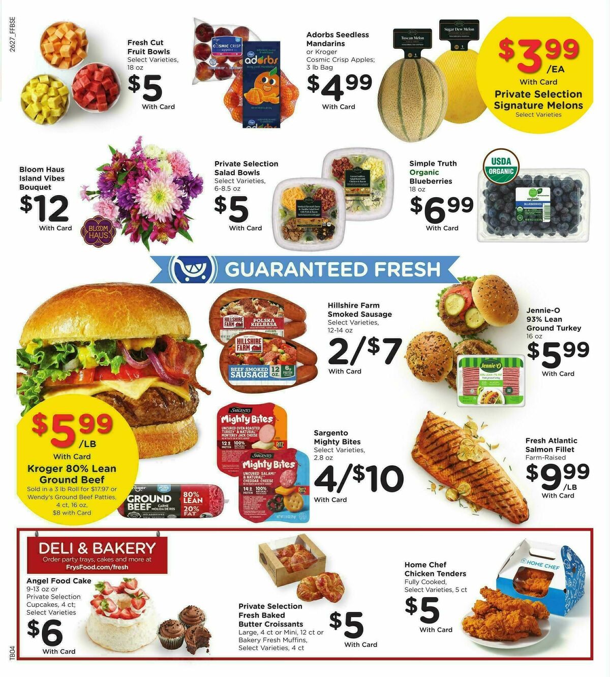 Fry's Food Weekly Ad from August 5