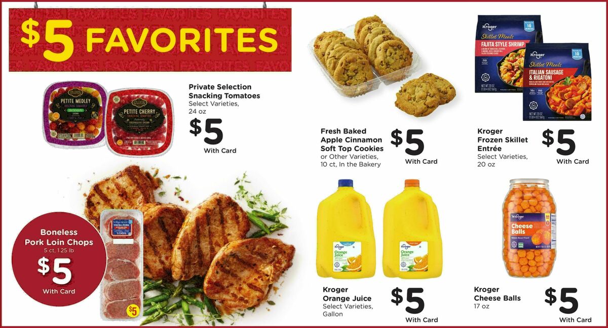 Fry's Food Weekly Ad from August 5