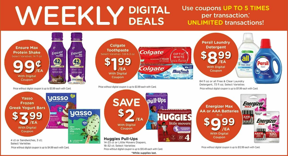 Fry's Food Weekly Ad from August 5