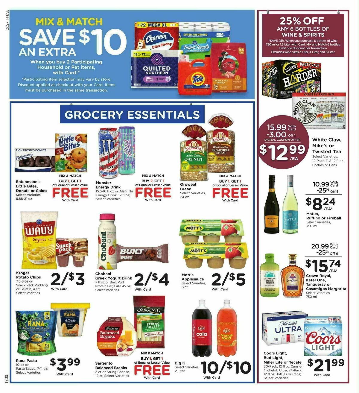 Fry's Food Weekly Ad from August 5