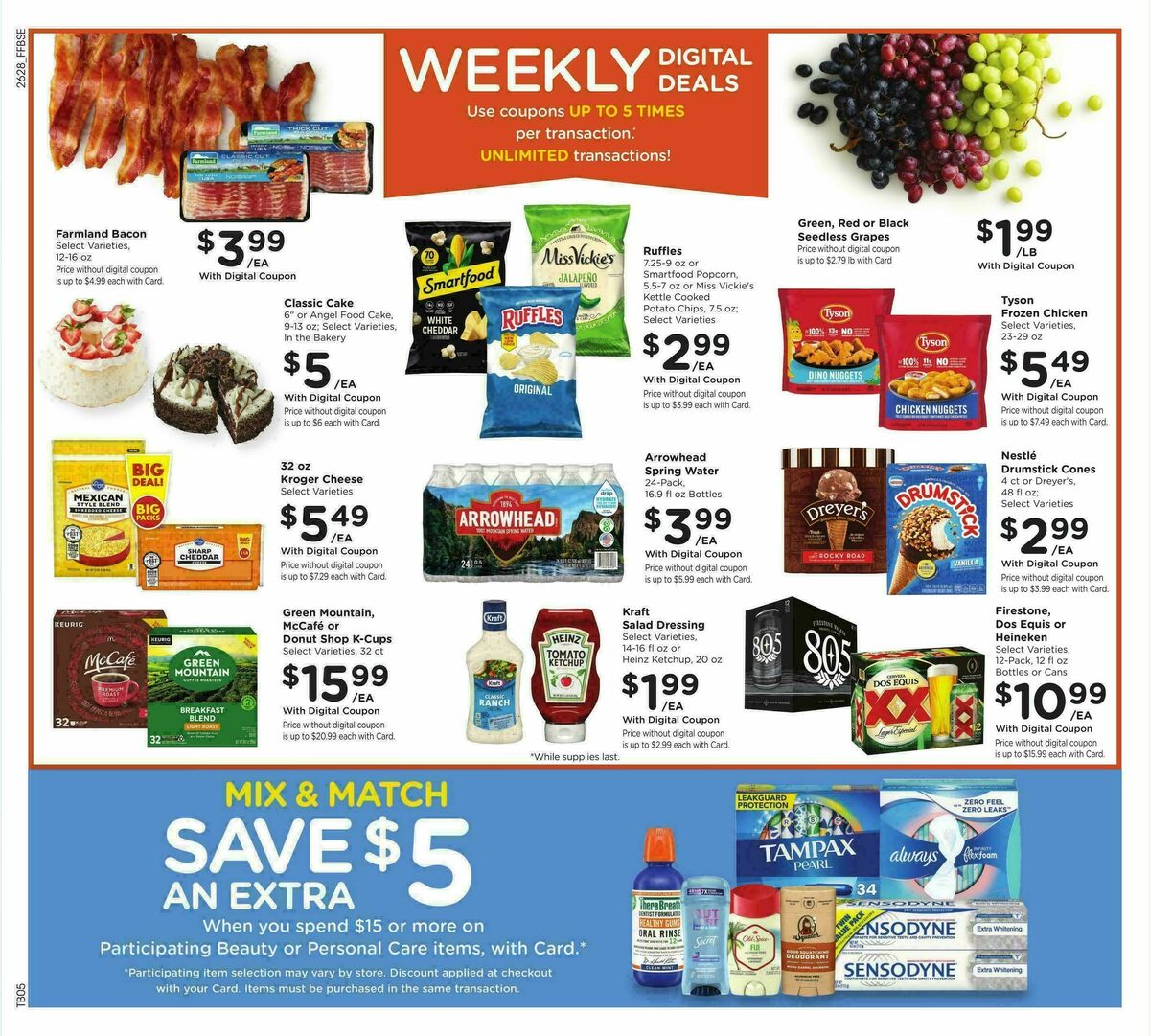 Fry's Food Weekly Ad from August 12