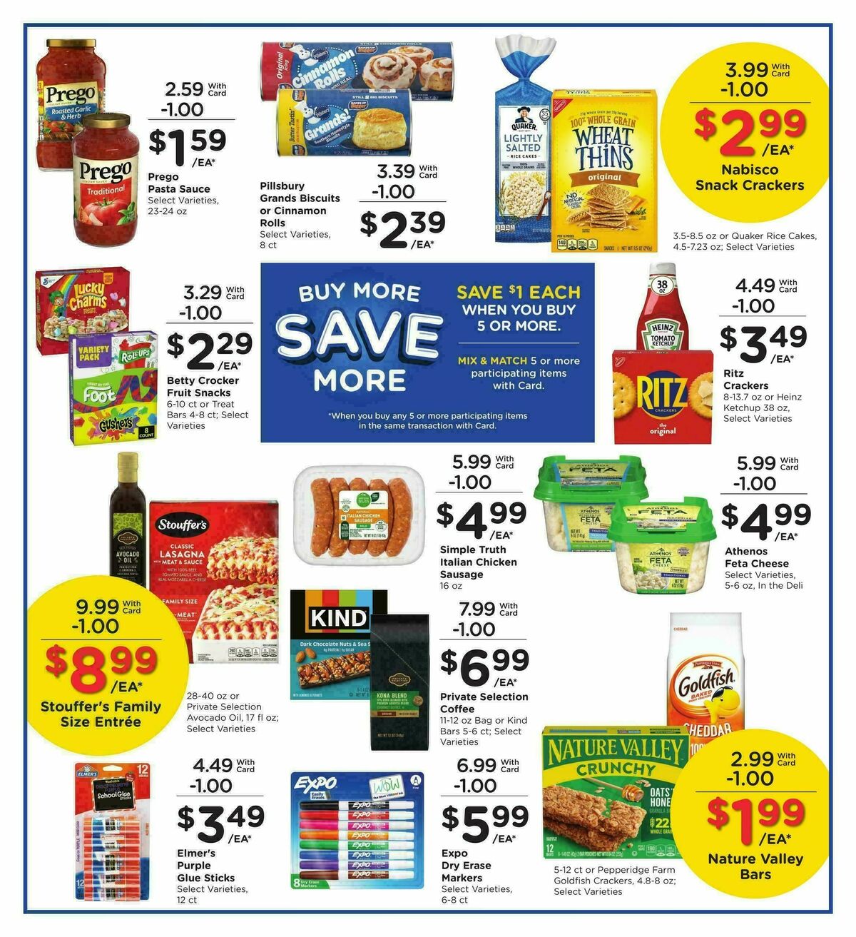 Fry's Food Weekly Ad from August 12