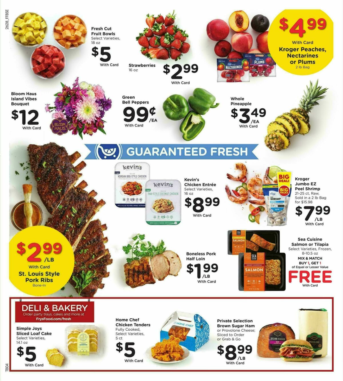 Fry's Food Weekly Ad from August 12
