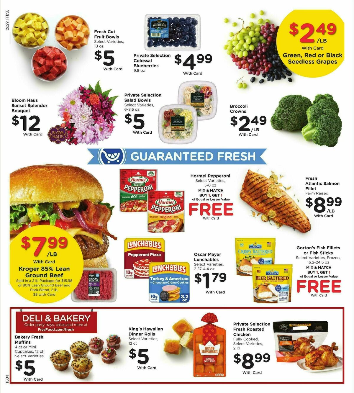 Fry's Food Weekly Ad from August 19
