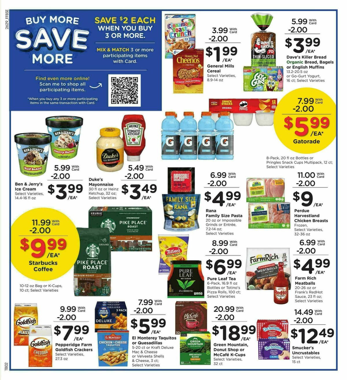 Fry's Food Weekly Ad from August 19