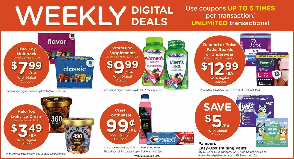 Fry's Food Weekly Ad from August 19