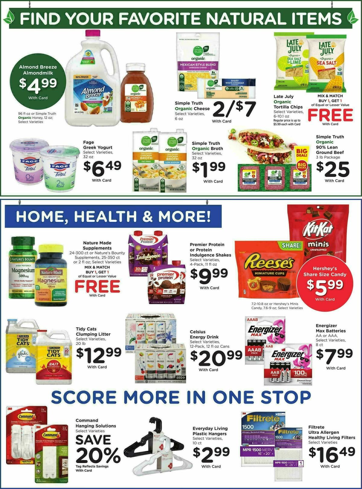 Fry's Food Weekly Ad from August 19