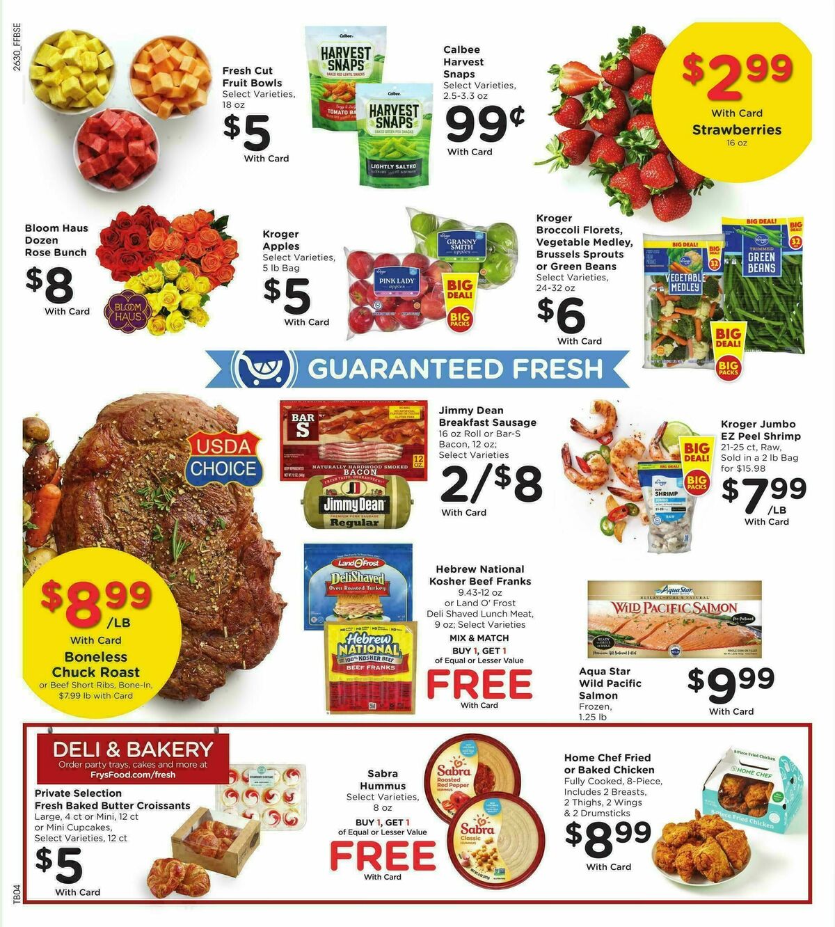Fry's Food Weekly Ad from August 26