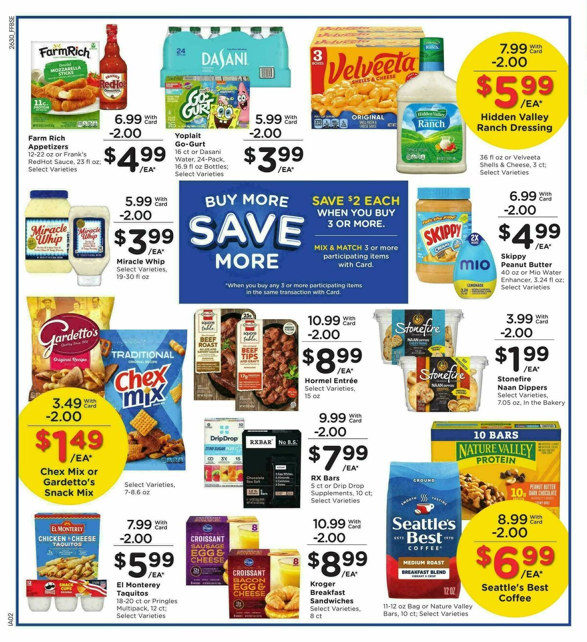 Fry's Food Weekly Ad from August 26