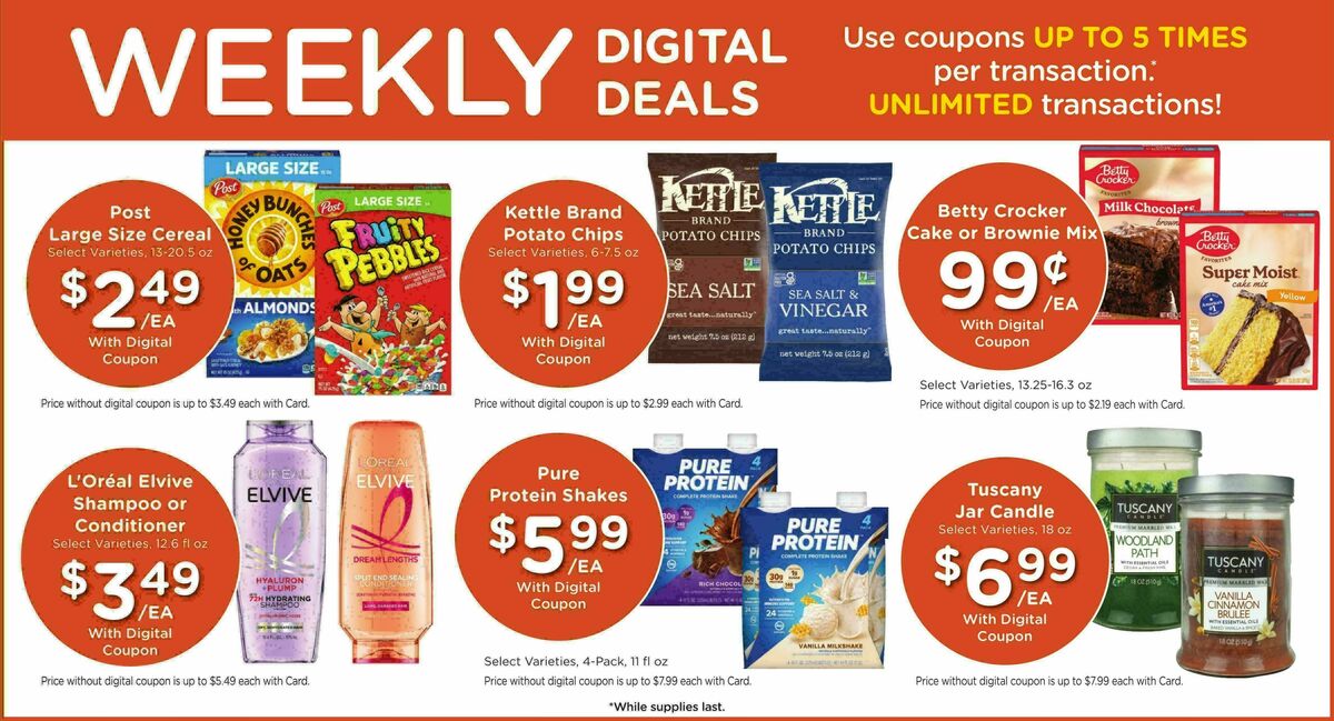 Fry's Food Weekly Ad from August 26
