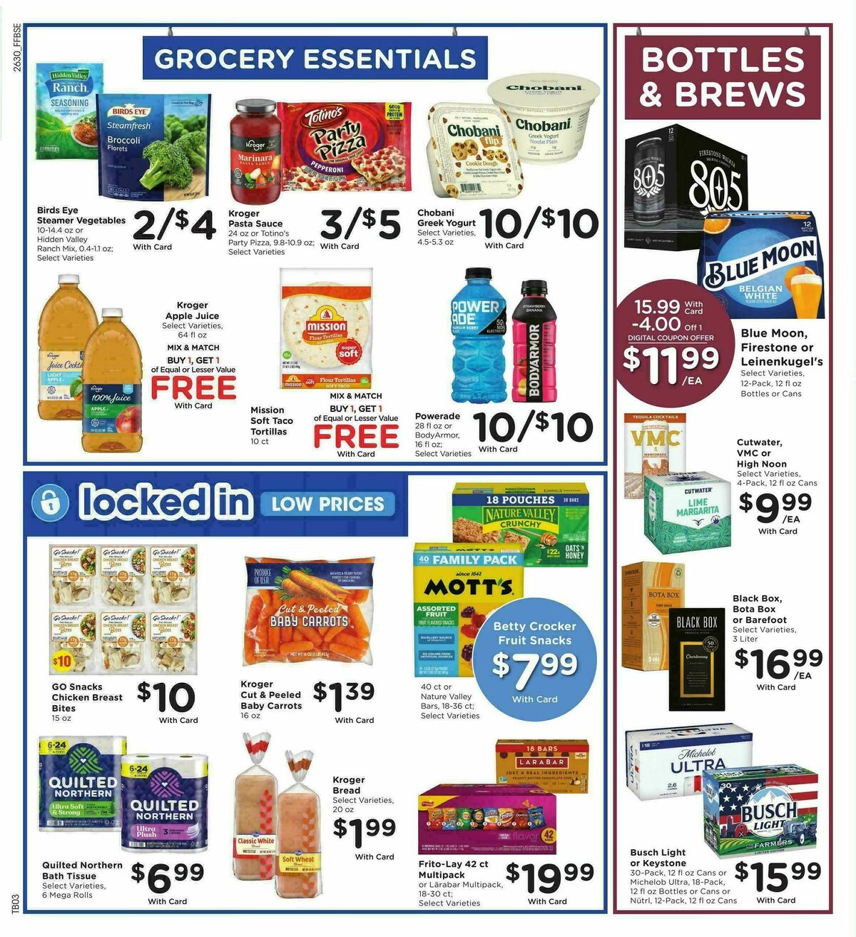 Fry's Food Weekly Ad from August 26