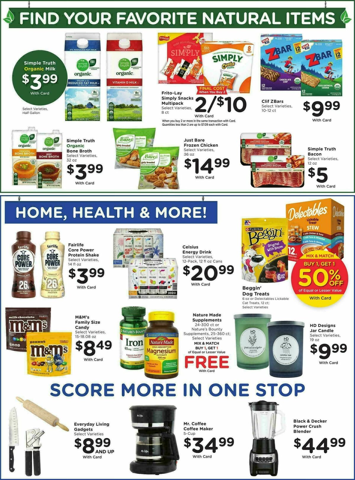 Fry's Food Weekly Ad from August 26