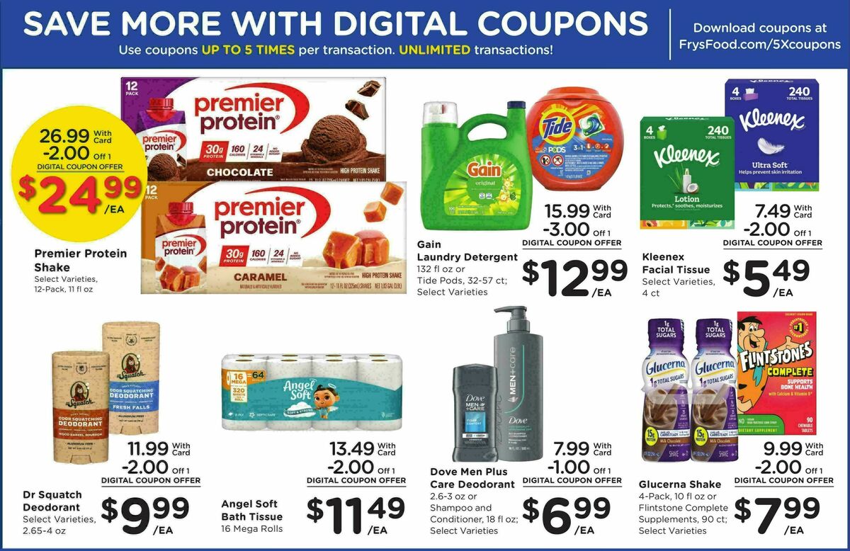 Fry's Food Weekly Ad from August 26