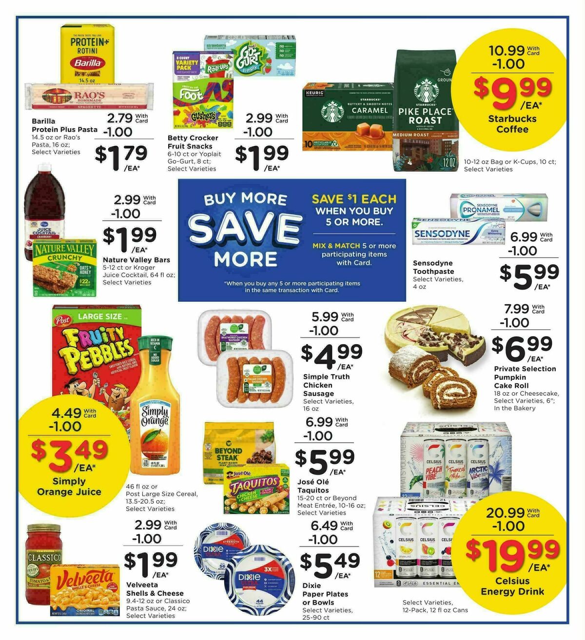 Fry's Food Weekly Ad from September 2