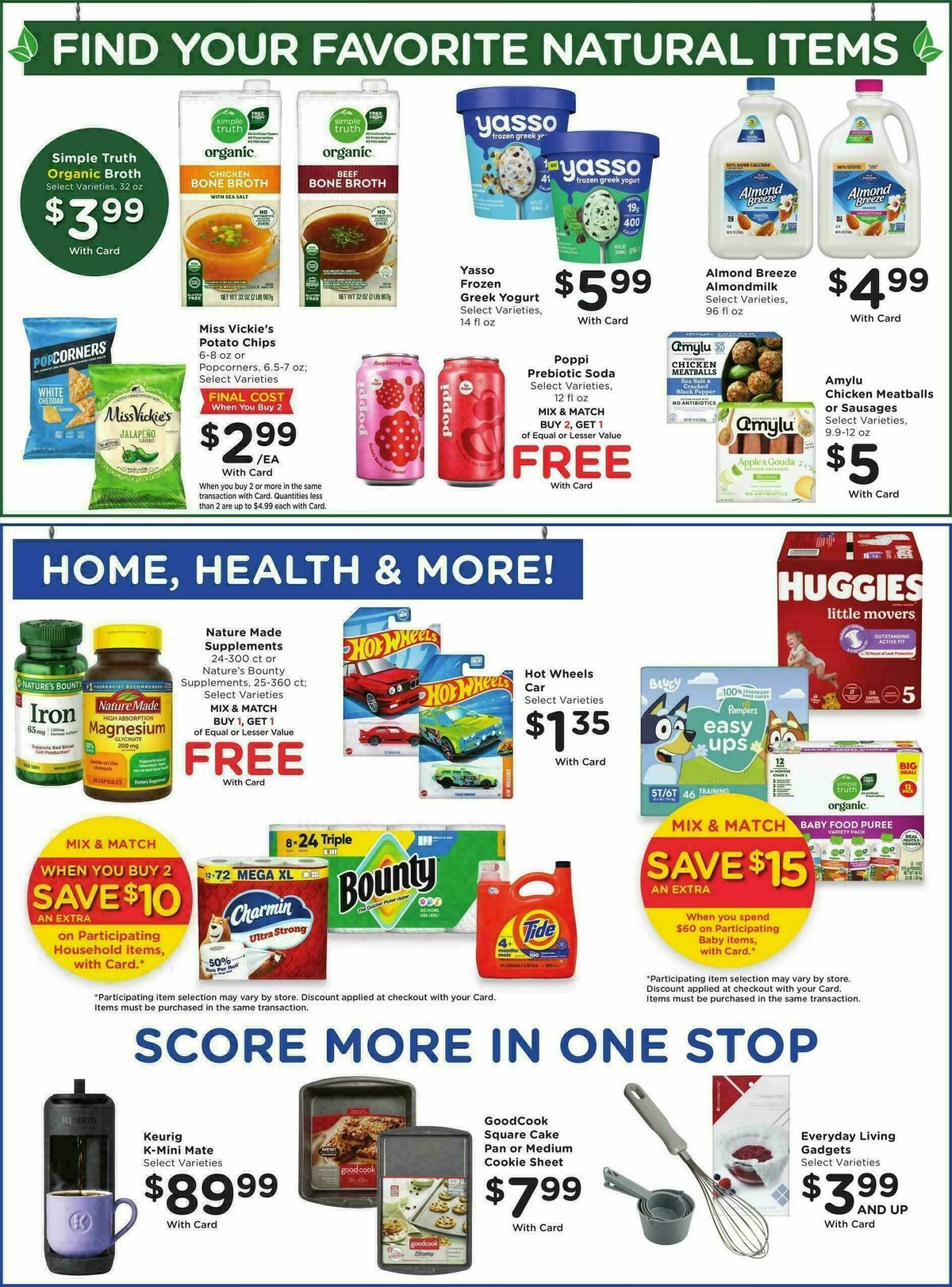 Fry's Food Weekly Ad from September 2