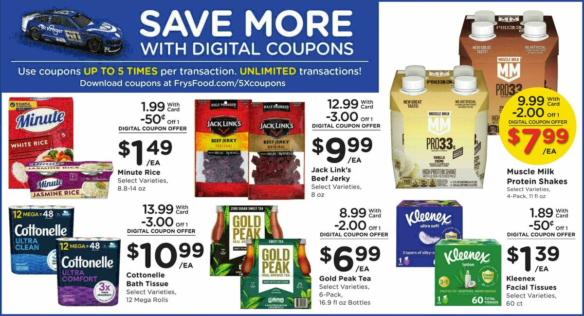 Fry's Food Weekly Ad from September 2
