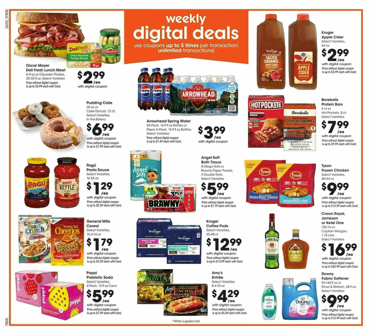 Fry's Food Weekly Ad from September 9