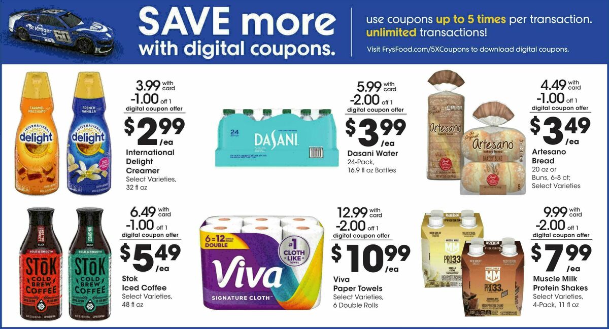 Fry's Food Weekly Ad from September 9