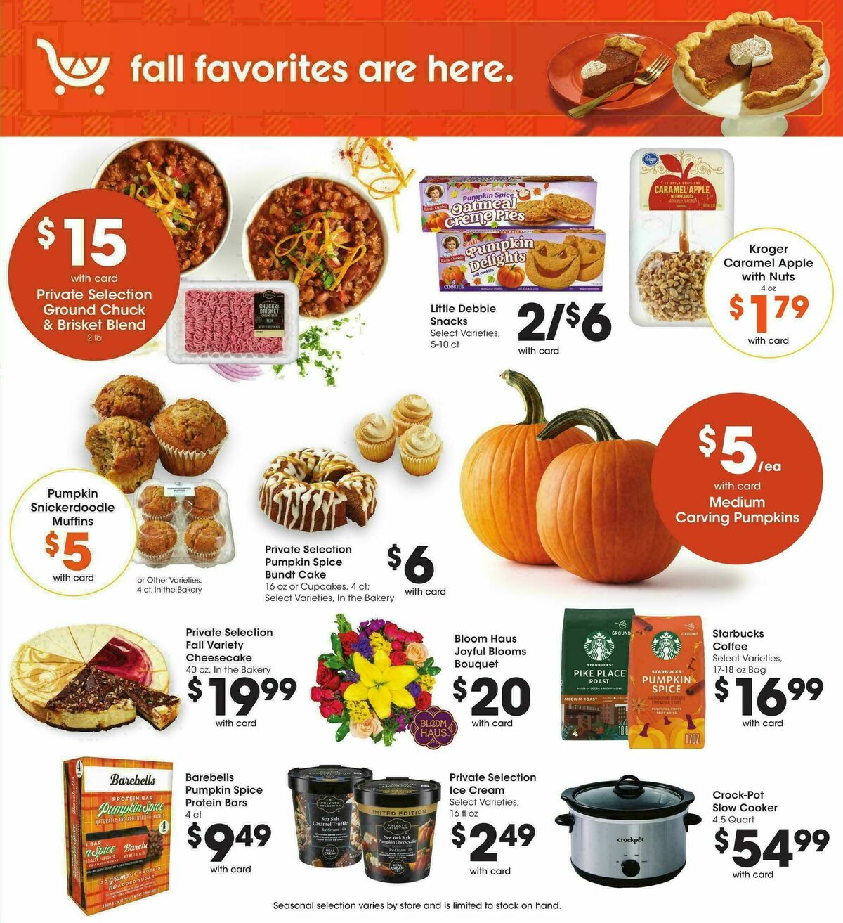 Fry's Food Weekly Ad from September 16