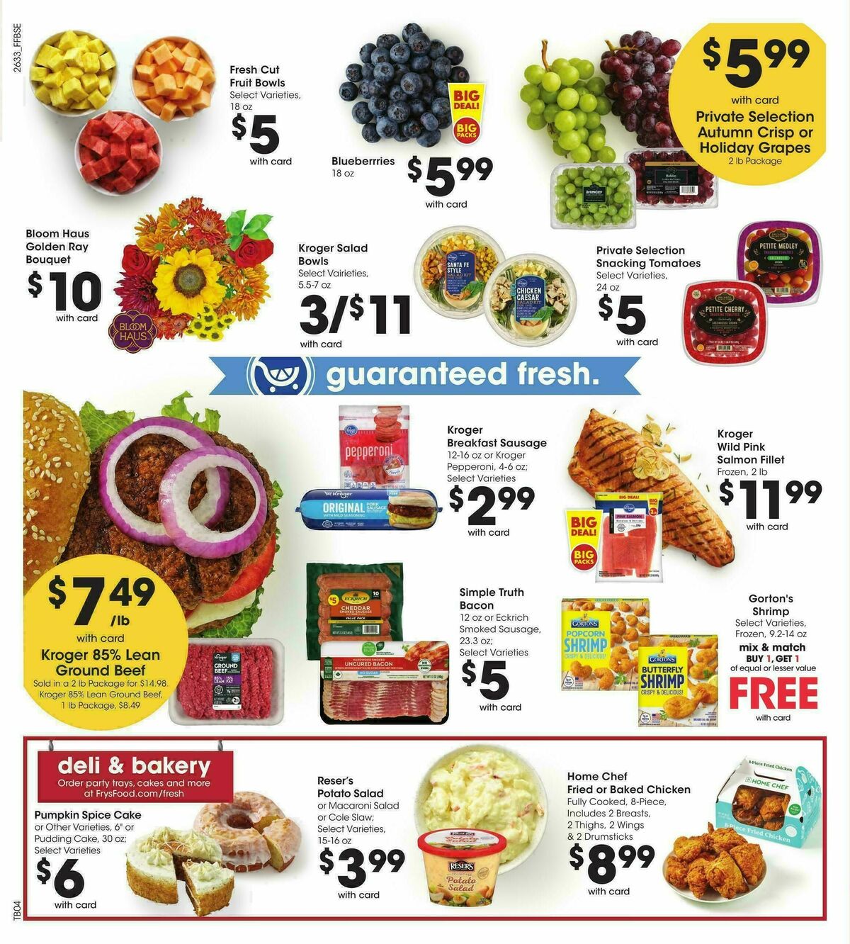 Fry's Food Weekly Ad from September 16