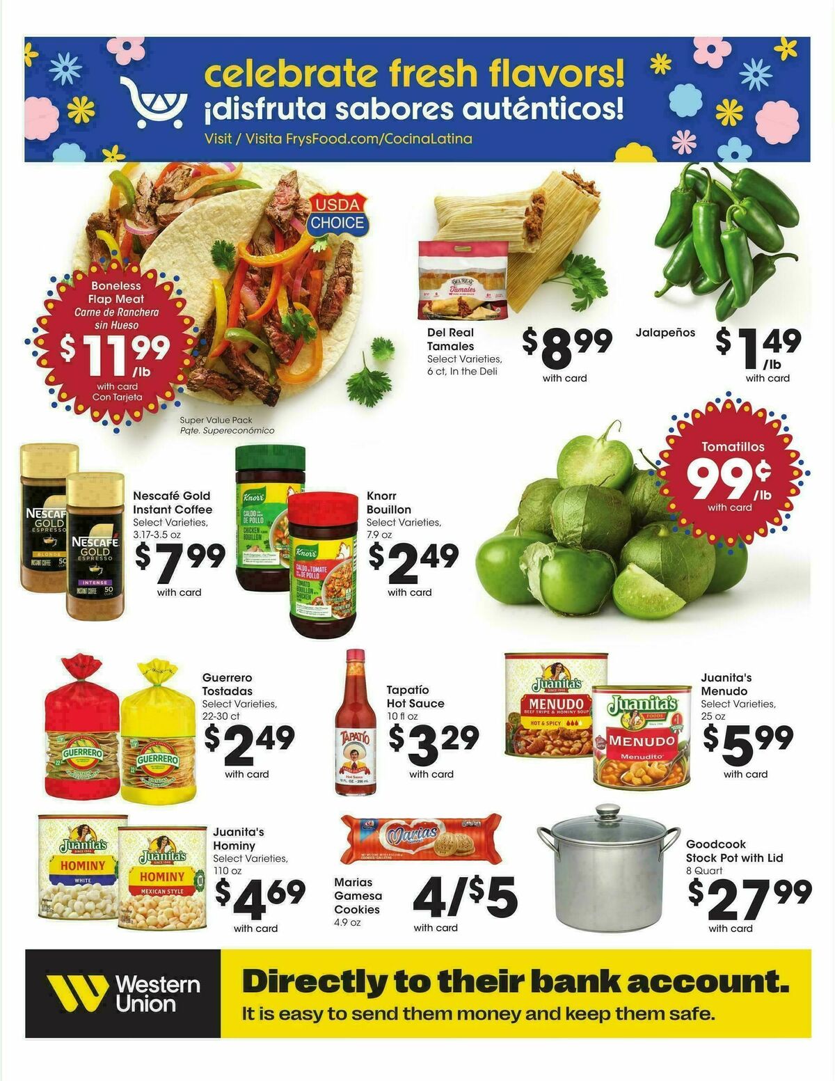 Fry's Food Weekly Ad from September 16