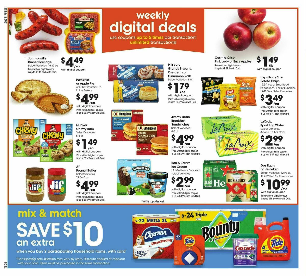 Fry's Food Weekly Ad from September 16