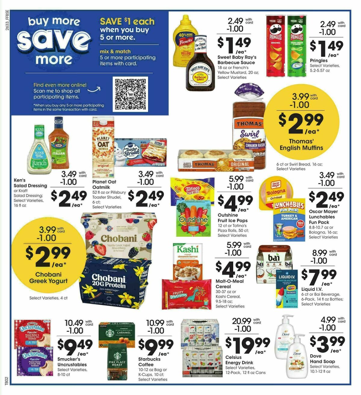 Fry's Food Weekly Ad from September 16