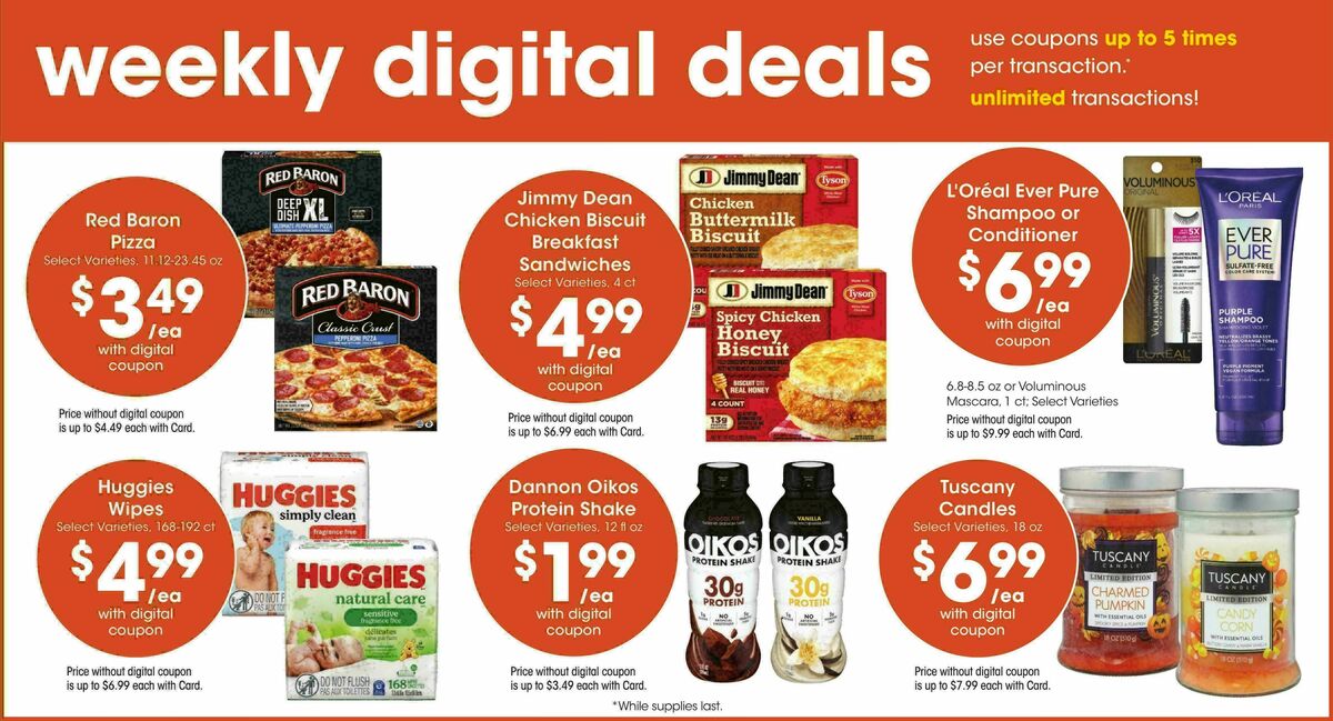Fry's Food Weekly Ad from September 16