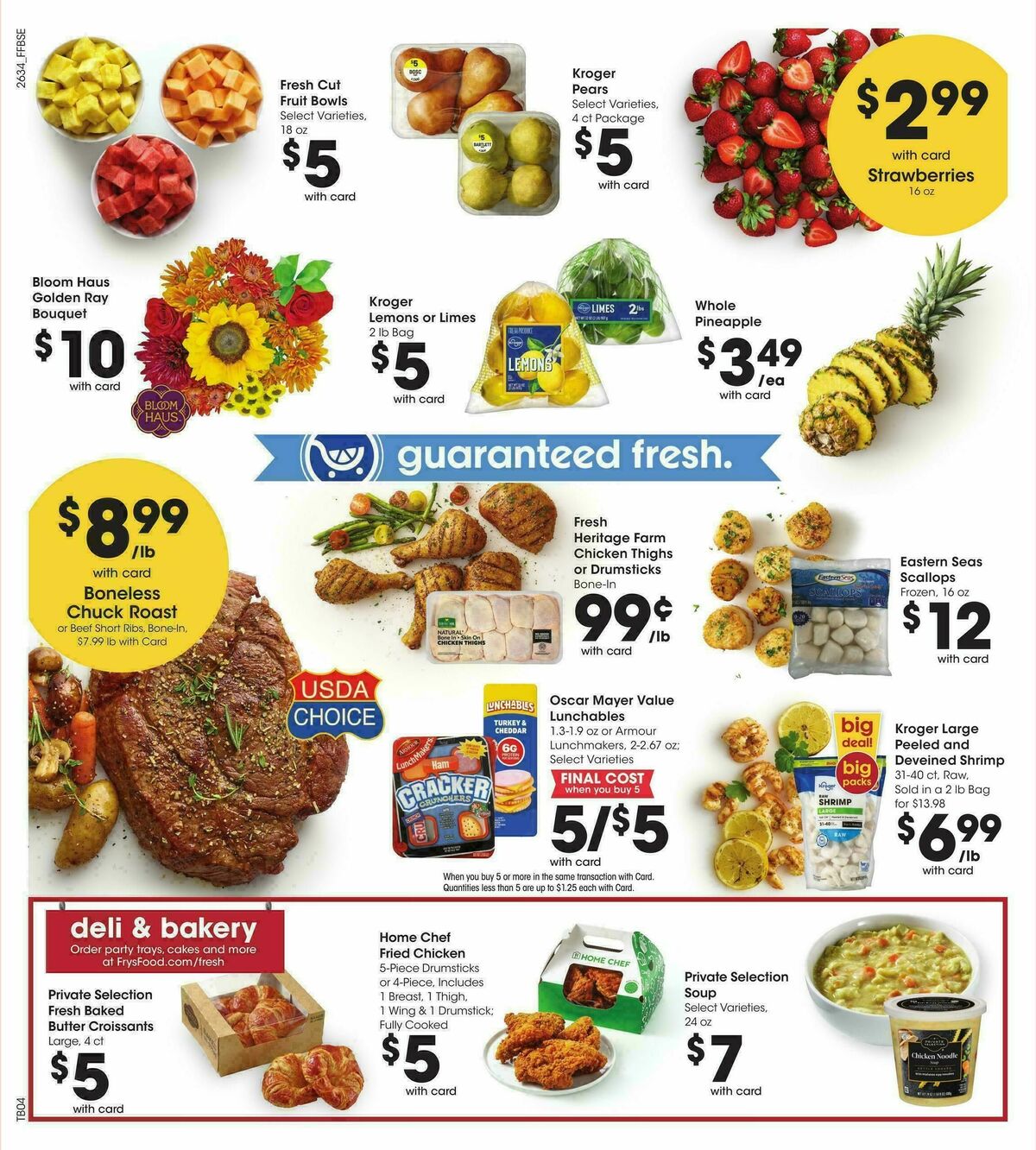 Fry's Food Weekly Ad from September 23