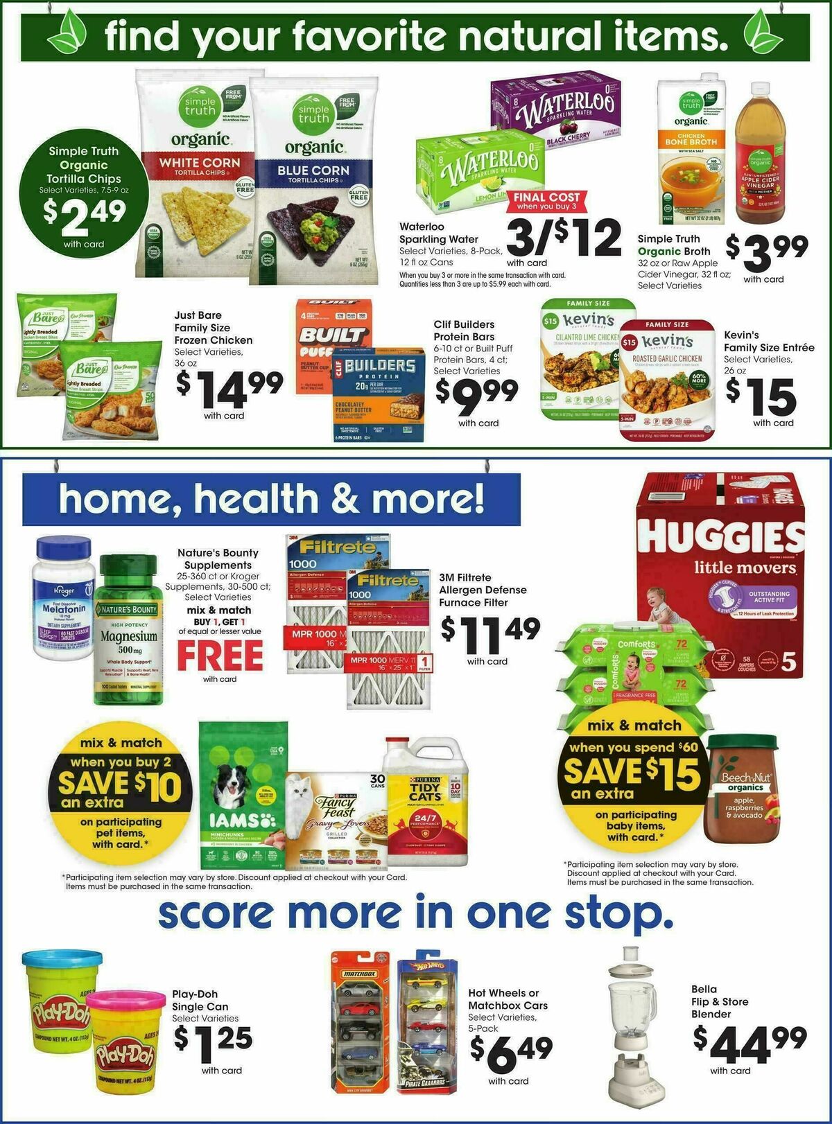 Fry's Food Weekly Ad from September 30