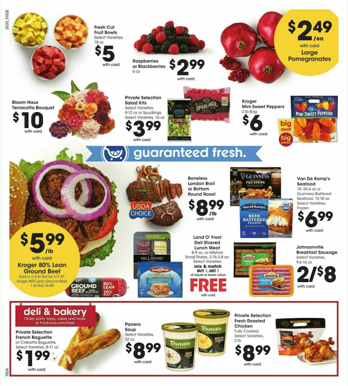 Fry's Food Weekly Ad from September 30