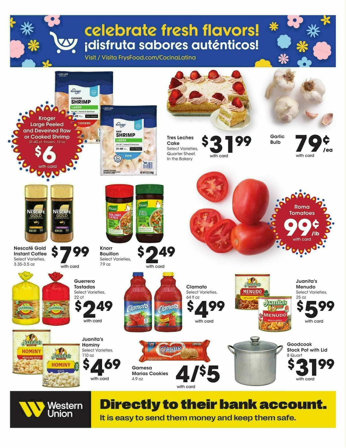 Fry's Food Weekly Ad from September 30